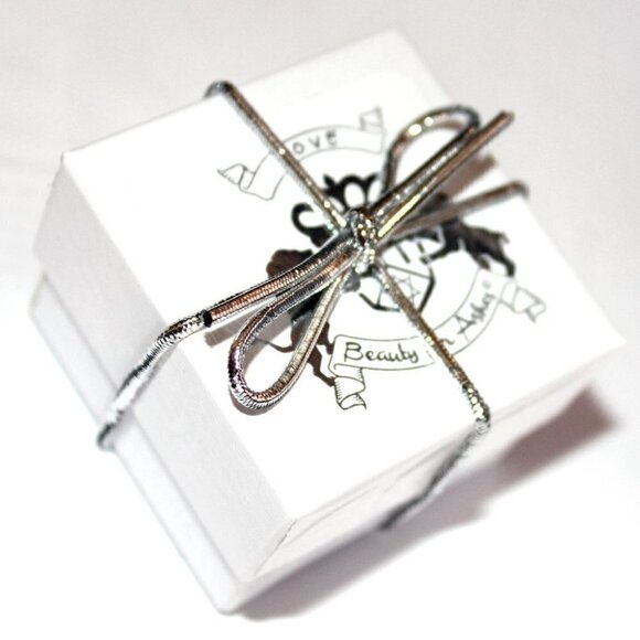 White Clear 12mm Throne Room Checkerboard Cushion Cut 2 Tone Cubic Zircoia Ring - Picture 2 of 3